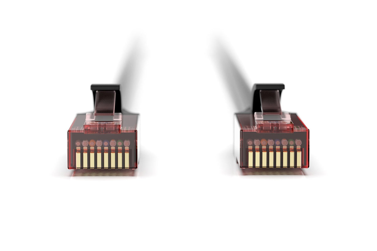 Digitus Cat 6 U/Utp Outdoor-Cable De Red, Pe, 10 Unidades, 2 M, Cat6, U/Utp (Utp), Rj-45, Rj-45, Negro
