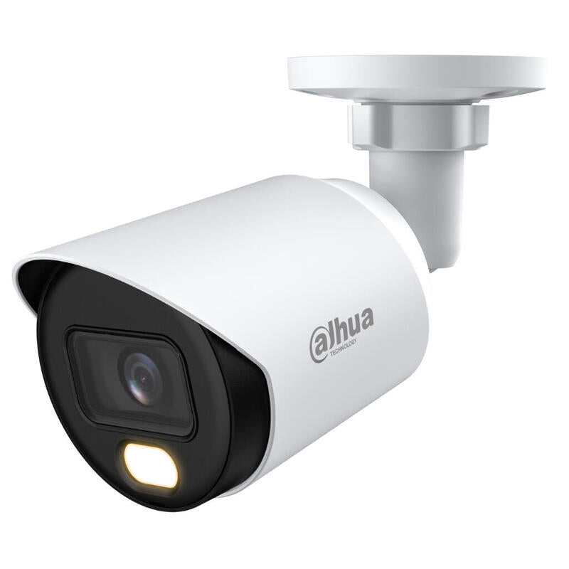 Dahua Hac-Hfw1239t-Led-0360b-S3 Tubular Hdcvi 4en1 2m 1080p Full Color Wdr Smart Light+ Led30m 3.6mm Ip67