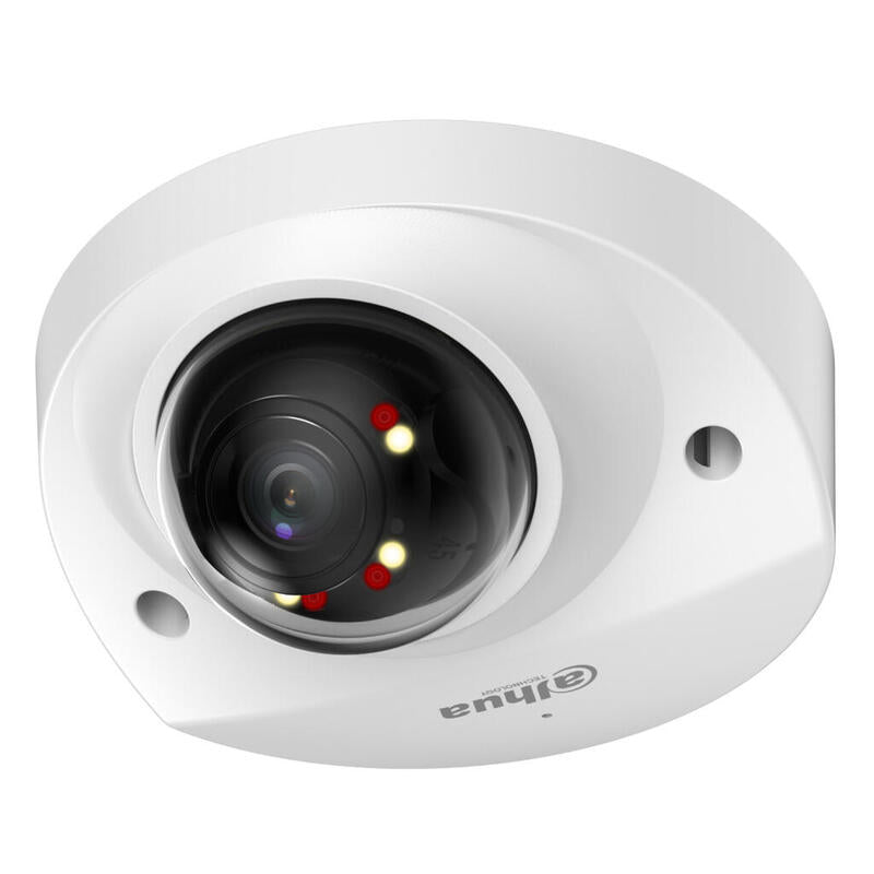 Dahua Ipc-Hdbw2249f-As-Il-0360b Domo Ip H265 2m Full Color Wdr Iluminación Dual Led30m/Ir30m 3.6mm Ik10 Ip67 Poe Mic Audio E/S Ai