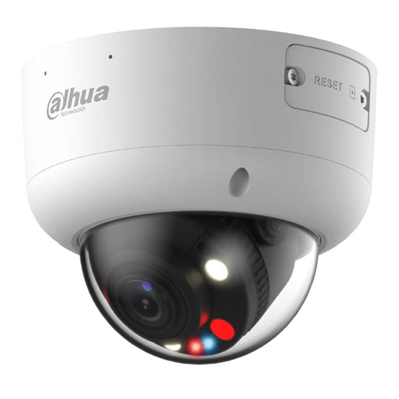 Dahua Ipc-Hdbw3549r1-Zas-Pv-S5 Domo Ip Tioc 3.0 H265 5m Wdr Iluminación Dual Led40m/Ir50m 2.7-13.5vfm Ip67 Ik10 Poe Mic/Altavoz Audio E/S Ai