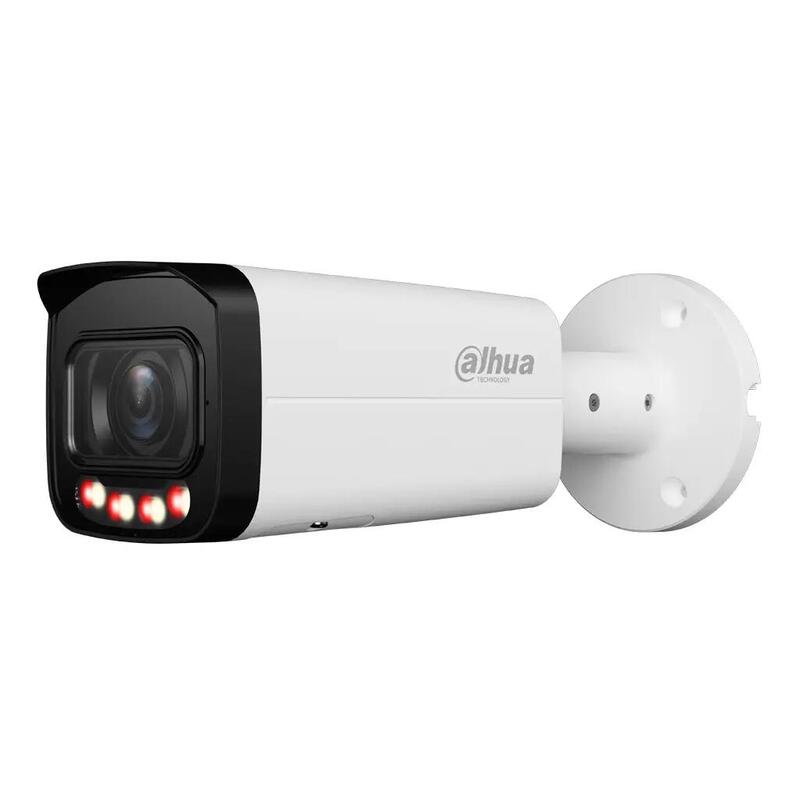Dahua Ipc-Hfw2249t-Zas-Il-S2 Tubular Ip 2m H265 Full Color Wdr Iluminación Dual Led60m/Ir60m 2.7-13.5mm Ip67 Poe Audio Mic E/S Ai