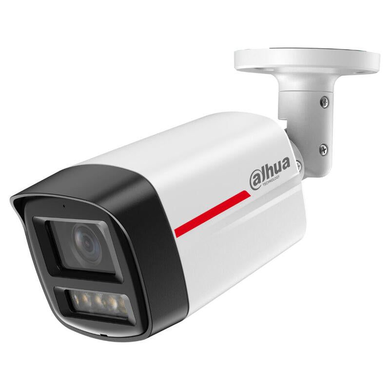 Dahua Ipc-Hfw2249tl-S-Led-0280b-Pro Tubular Ip Wizcolor Pro H265 2m Wdr Led50m 2.8mm Ip67 Poe Mic Ai