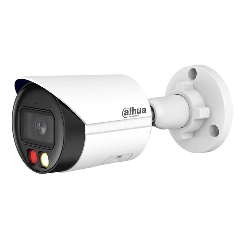 Dahua Ipc-Hfw2649s-S-Il-0280b-S2 Tubular Ip 6m H265 Wdr Iluminación Dual Led20m/Ir30m 2.8mm Ip67 Poe Mic Ai