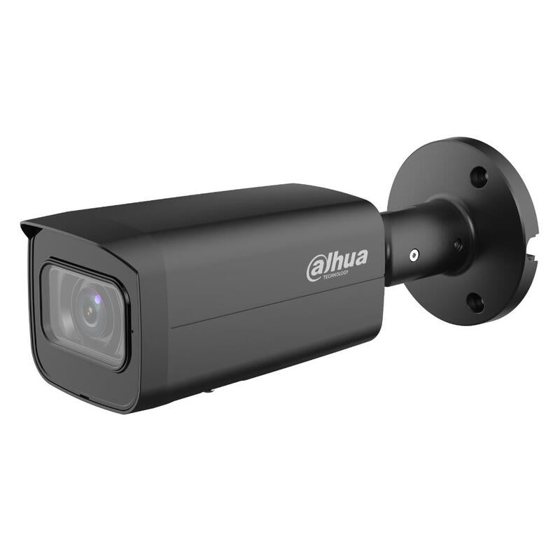 Dahua Ipc-Hfw2841t-Zs-B Tubular Ip H265 8m Wdr Starlight Ir60m 2.7-13.5vfm Ip67 Poe Sd Mic Ai. Color Negro
