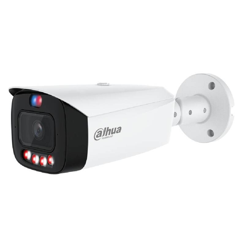 Dahua Ipc-Hfw3449t1-As-Pv-0360b-Pro Tubular Ip Wizcolor Tioc Pro H265 4m Wdr Iluminación Dual Led50m/Ir50m 3.6mm Ip67 Poe Audio Mic/Altavoz E/S Ai