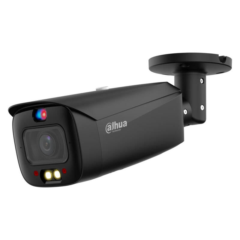 Dahua Ipc-Hfw3449t1-Zas-Pv-S5-B Tubular Ip Tioc 3.0 H265 4m Wdr Iluminación Dual Led40m/Ir50m 2.7-13.5vfm Ip67 Poe Mic Audio E/S Ai. Color Negro