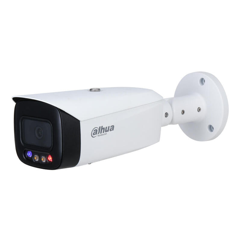 Dahua Ipc-Hfw3849t1-As-Pv (-S4) Tubular Ip Tioc 2.0 H265 8m Wdr Ivs Smd Iluminación Dual Led30m/Ir30m 2.8mm Ip67 Poe Mic Audio E/S Ai