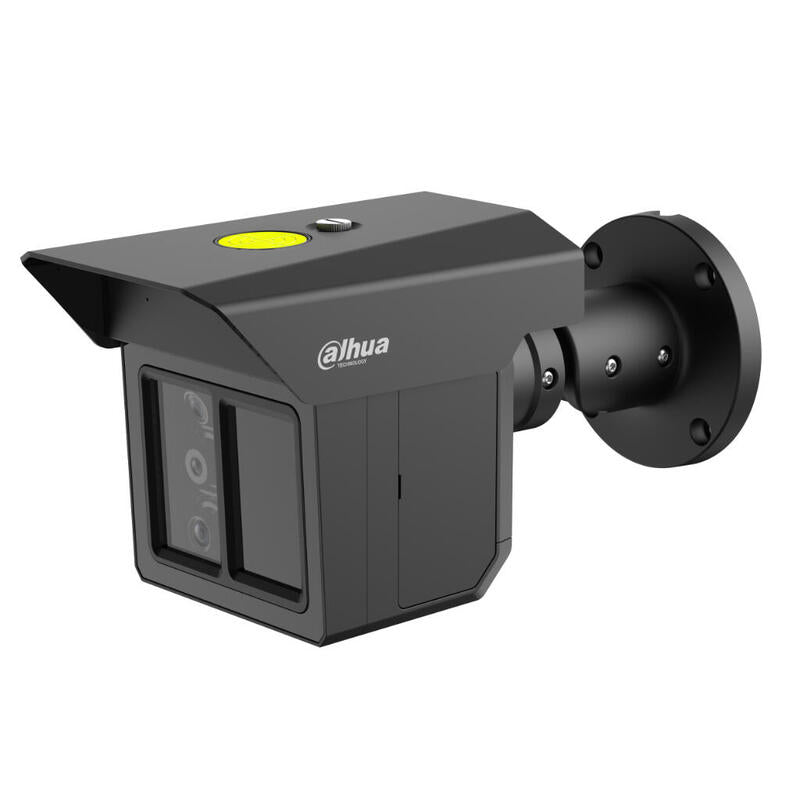 Dahua Ipc-Mfw5241t2-E3-Ase-B Tubular Ip H265 3x2m Triple-Lens 3.6/12/25mm Para Protección Perimetral 8ir100m Ip67 Ik10 Epoe Audio Mic E/S Ai. Color Negro