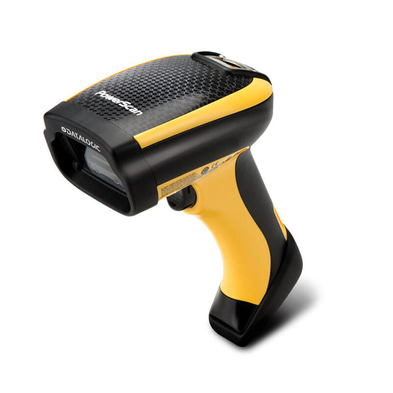 Datalogic Powerscan Pm9100 Lector De Códigos De Barras Portátil 1d Led Negro, Amarillo