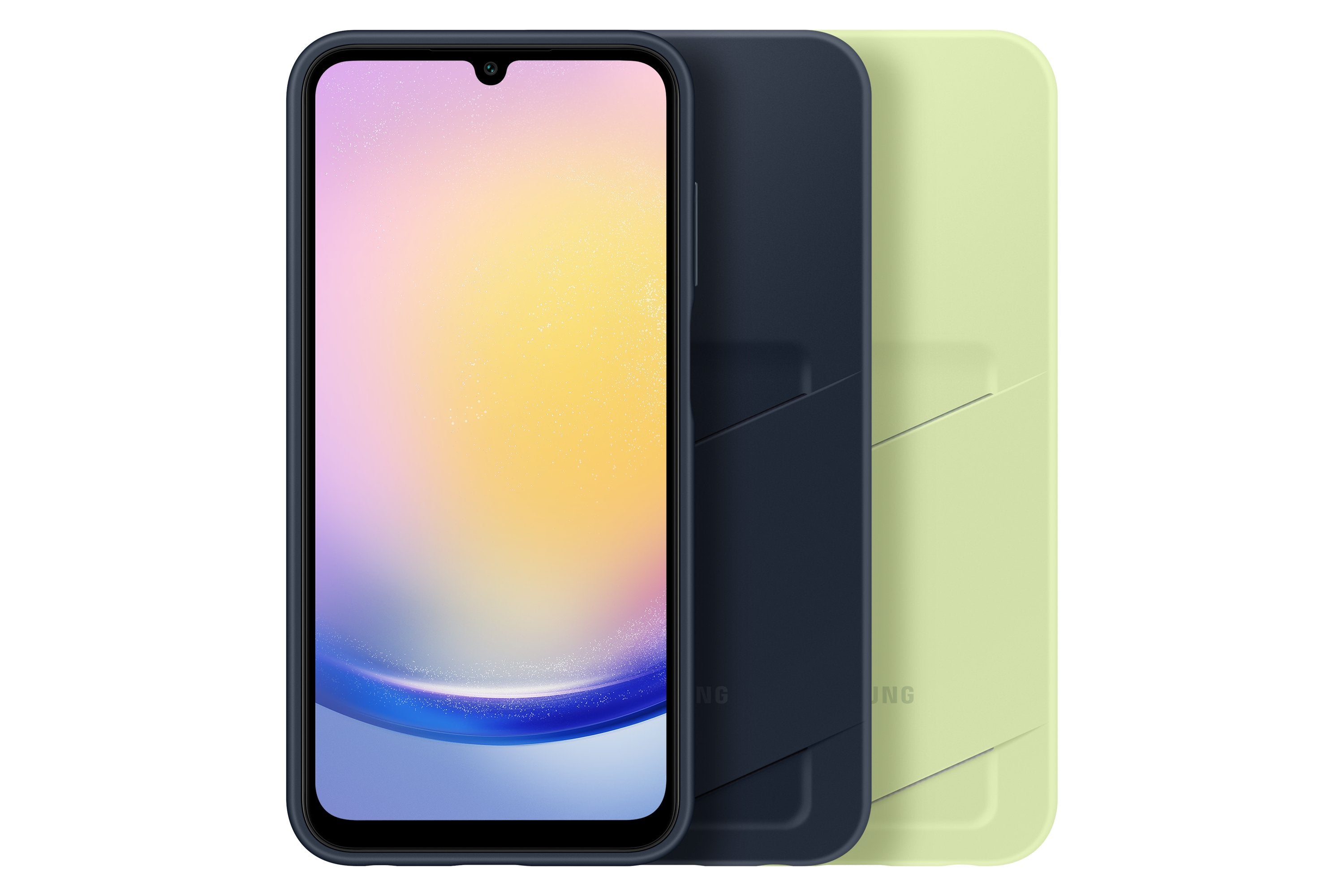 Funda Samsung Card Slot  Para Galaxy A25 5g Lime
