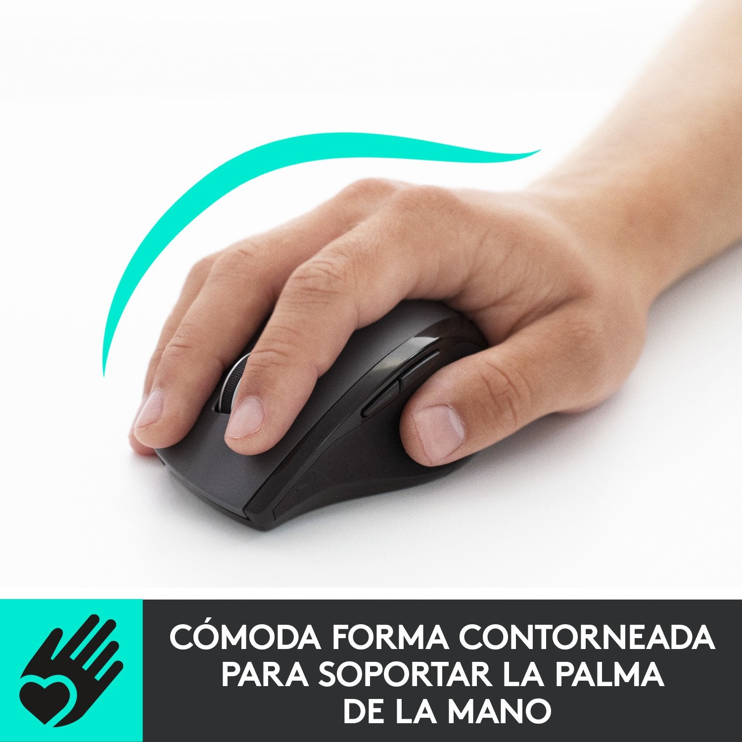 EAN 5099206023901 - Logitech 910-001949 ratón Oficina mano derecha RF inalámbrico Óptico 1000 DPI imagen 9