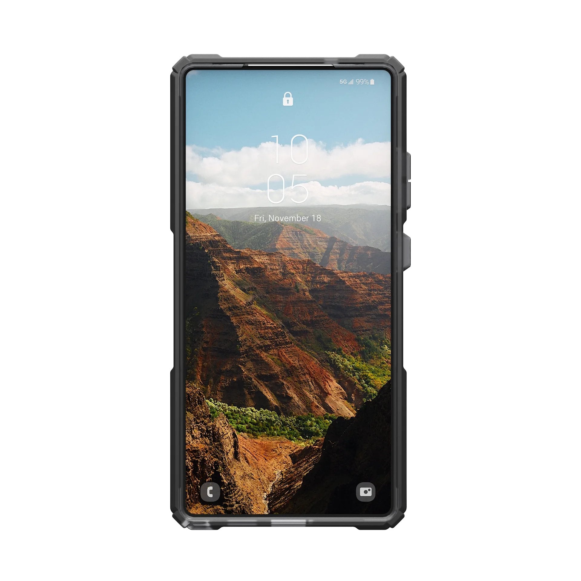 Funda Uag Plasma Xte  Samsung Galaxy S25 Ultra Negro Gris Transparente
