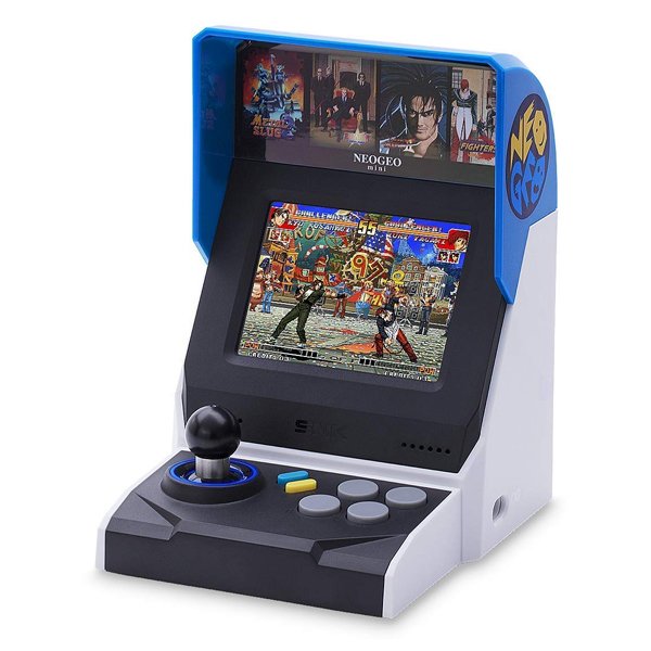 EAN 4964808400010 - SNK Corporation NEOGEO Mini videoconsola portátil 8,89 cm (3.5") Negro, Azul, Plata imagen 1