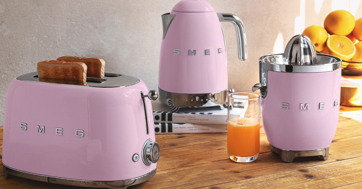 EAN 8017709189013 - Smeg TSF01PKEU tostadora 6 2 rebanada(s) 950 W Rosa imagen 7