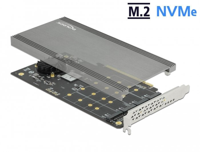 Pci Express X16 Karte Zu 4 X Intern Nvme M.2 Key M