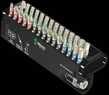 Wera Bit-Check 30 Stainless 1 Punta De Destornillador 30 Pieza(S)