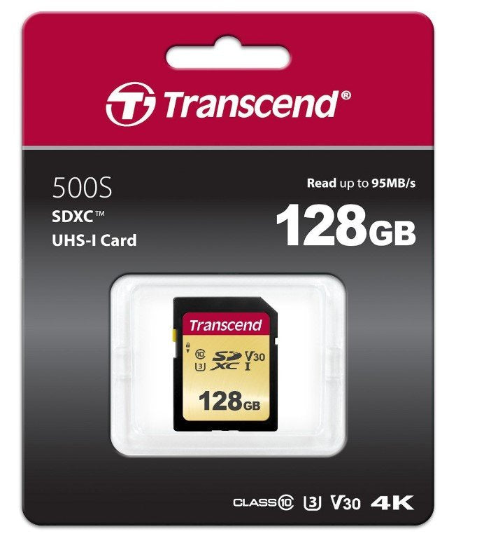 Transcend 128gb Uhs-I U3 Sd Memoria Flash Sdxc Clase 10