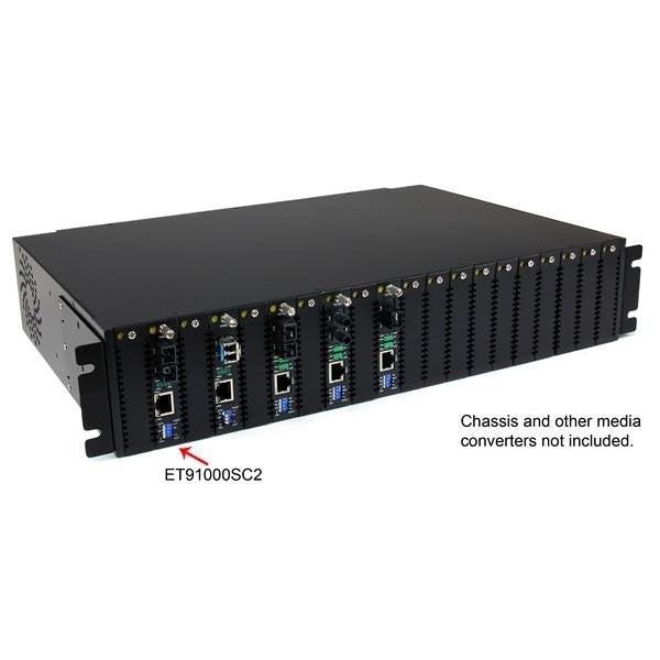 Startech.Com Conversor De Medios Gigabit Ethernet  A Fibra Multi Modo Conector Sc - 550m 2 Años