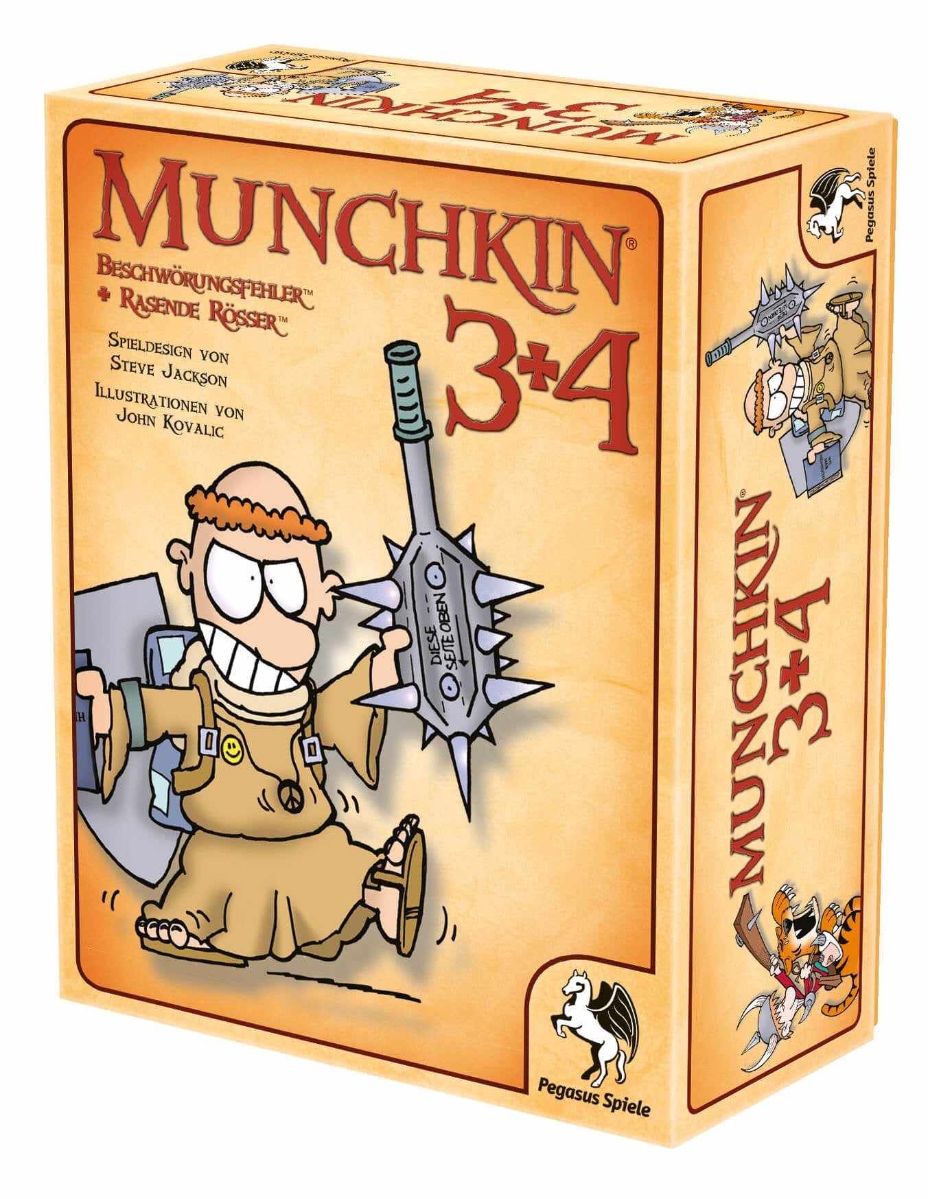 Pegasus Munchkin 3+4, Expansión Del Juego De Cartas 17224g