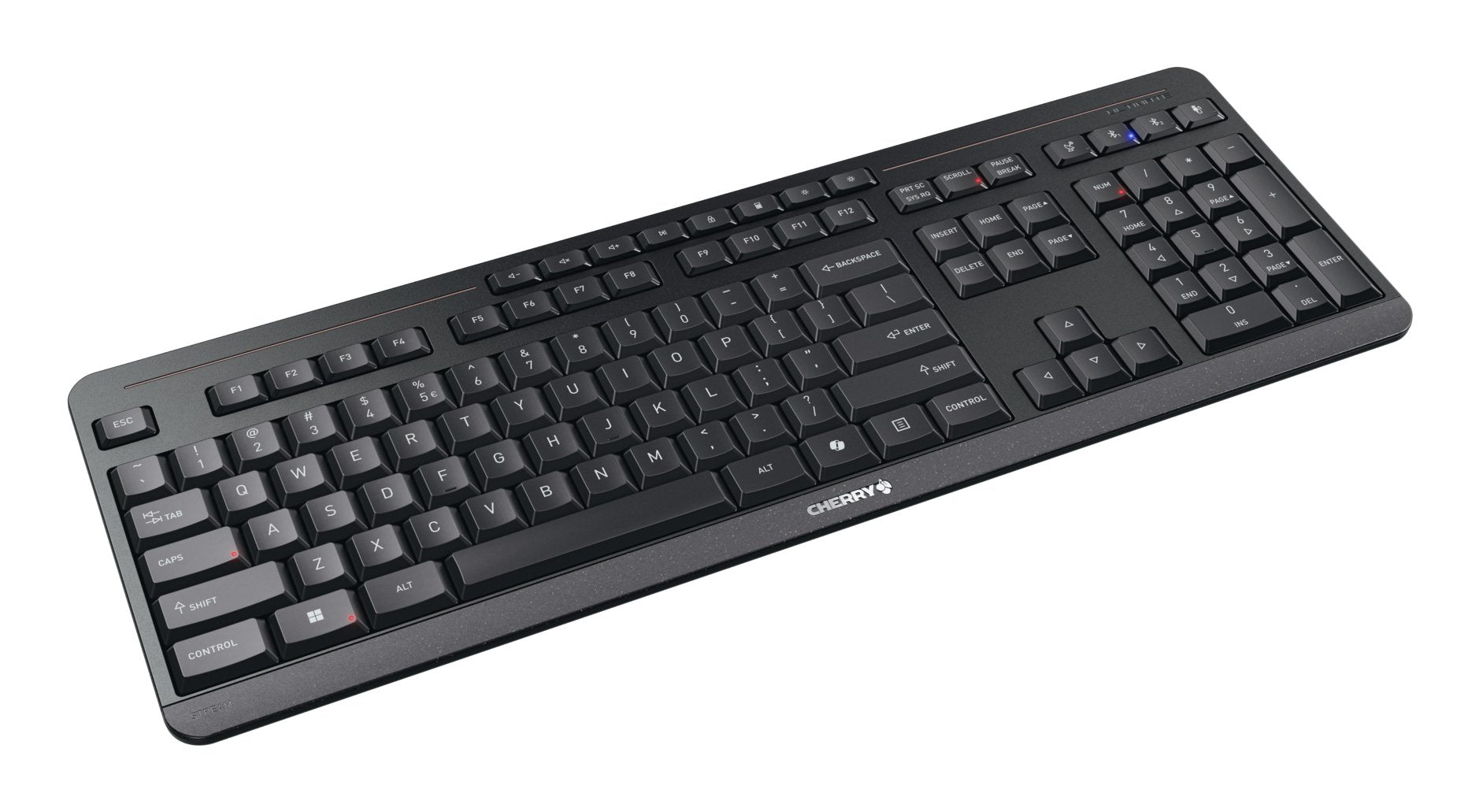EAN 840183609153 - CHERRY Stream keyboard ultimate teclado Hogar / Oficina USB + RF Wireless + Bluetooth QWERTY Inglés Negro imagen 2