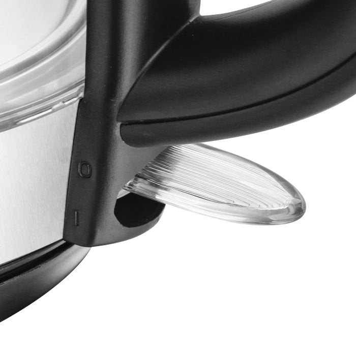 Hervidor Emerio, 1,2 L, Vidrio, Sin Bpa