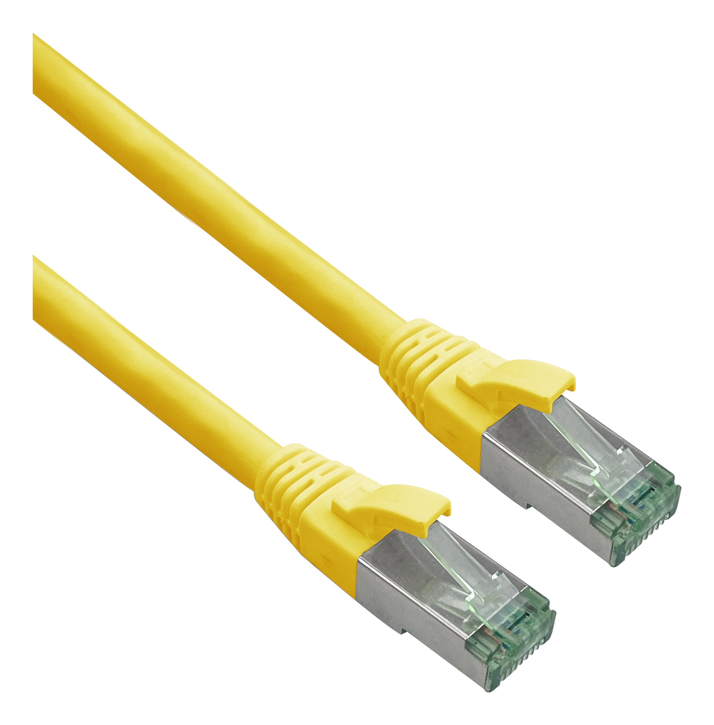 EAN 4005938637072 - Helos 363707 cable de red Verde, Amarillo 2 m Cat7 S/FTP (S-STP) imagen 1
