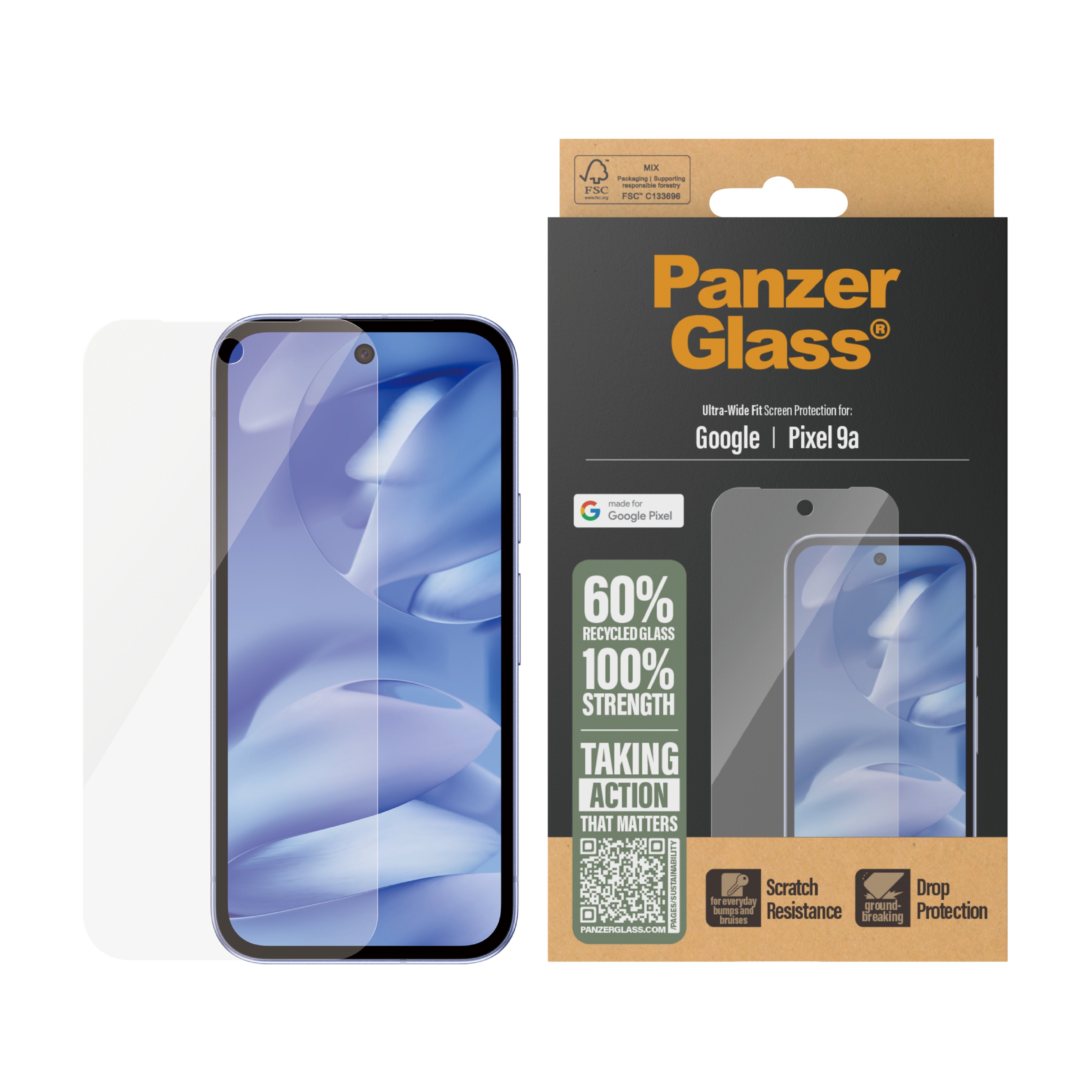 Panzerglass Protector De Pantalla Para Handy - Ultraancho