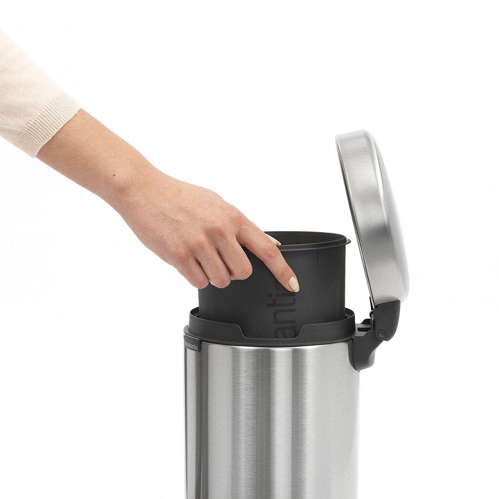 Cubo Pedal Brabantia Newicon 3,0 L Acero Mate