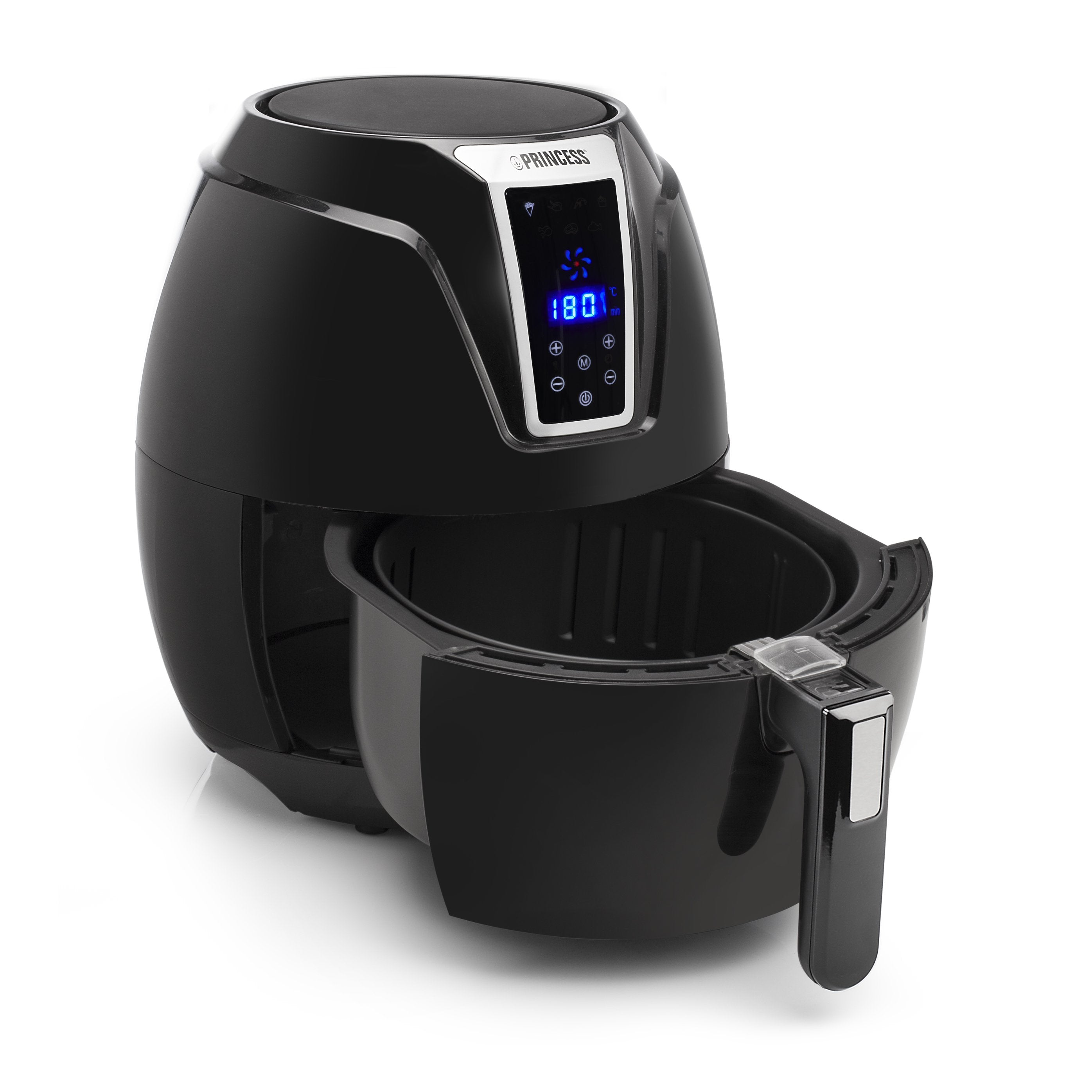EAN 8713016048257 - Princess 182021 Sencillo 3,2 L Independiente 1400 W Freidora de aire caliente Negro imagen 1