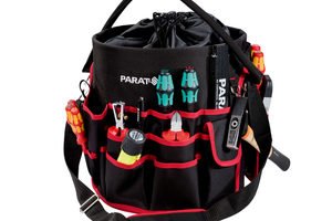 Parat 5990831991 Caja De Herramientas Tela Negro, Rojo