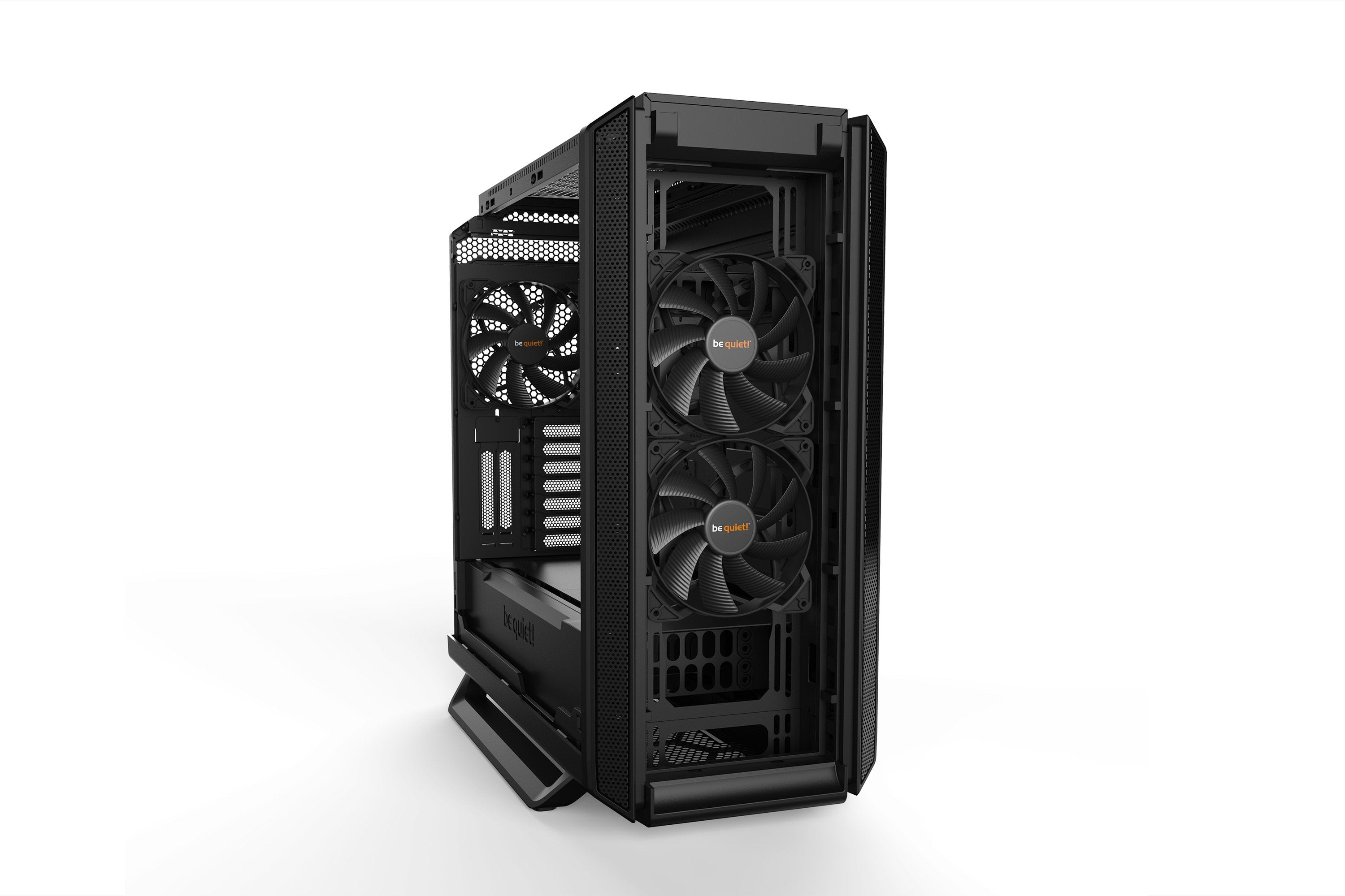 Caja Pc Be Quiet! Silent Base 802 Negra 3 Ventiladores 140mm/Insonorizada Bg039