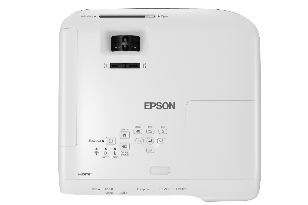Proyector Epson Eb-Fh52 Data 4000 Ansi Lumens 3lcd 1080p (1920x1080) Desktop Projector White