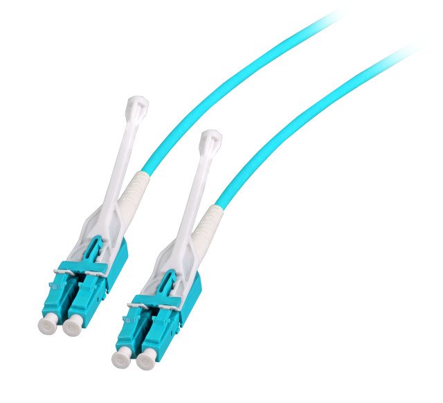 Efb Duplex Cable De Red Push Pull Lc-Lc Om3 3m Lszh 3mm Aqua