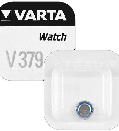 Varta Bateria Silver Oxide V 379, Sr63, 1.55v  (10-Pack) 00379 101 111