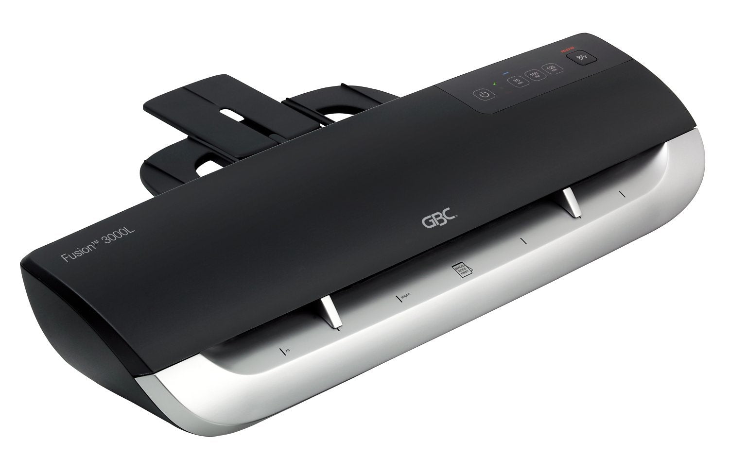 EAN 5028252336413 - GBC Fusion 3000L Plastificadora en frío/caliente 500 mm/min Negro, Plata imagen 2