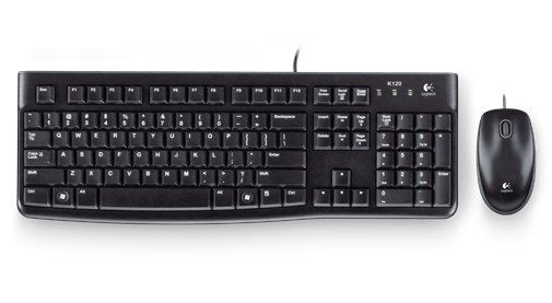 EAN 5099206020535 - Logitech Desktop MK120 teclado Ratón incluido USB Hebreo Negro imagen 5