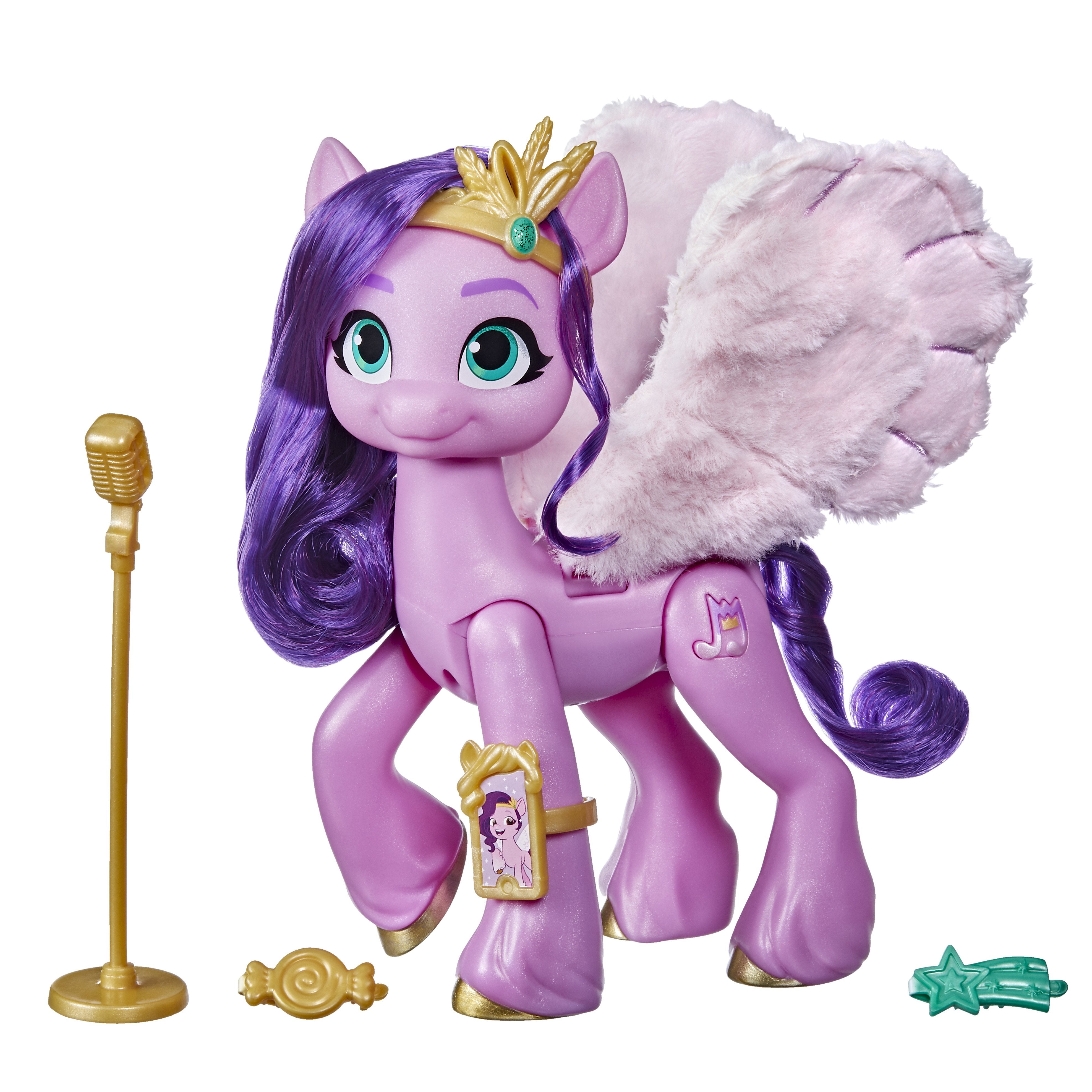 My Little Pony - A New Generation Musikstar Pipp Petals, Spielfigur Rosa/Lila
