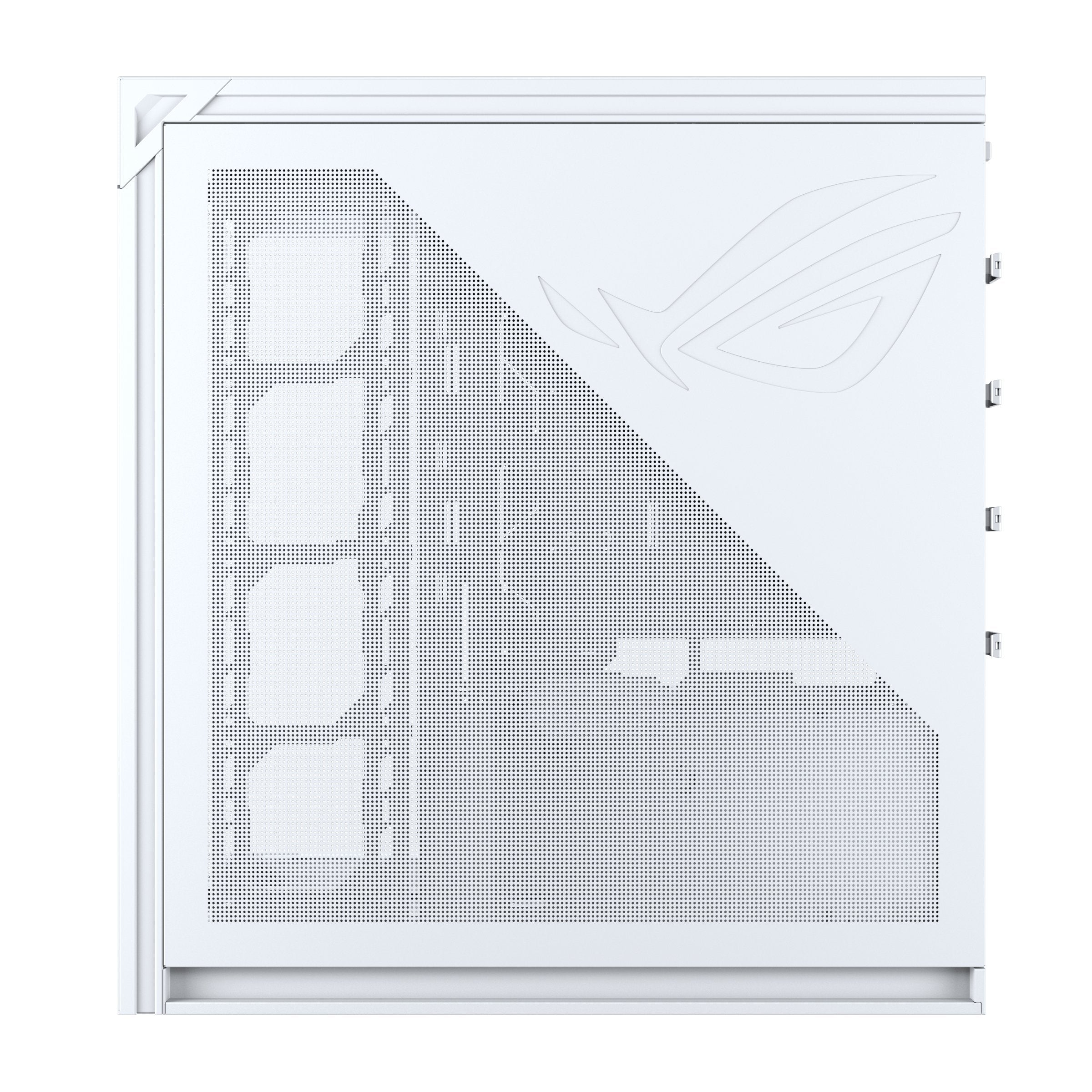 Asus Rog Cronox Gr801 Curve Tg Argb White Midi Tower Blanco