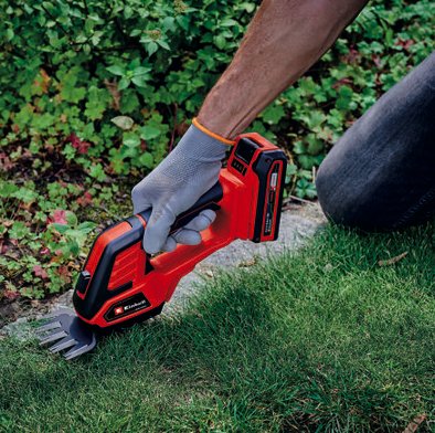 Einhell Tijeras Para Césped/Tijeras Para Arbustos A Batería Ge-Cg 18/100 Li-Solo, 18volt 3410313