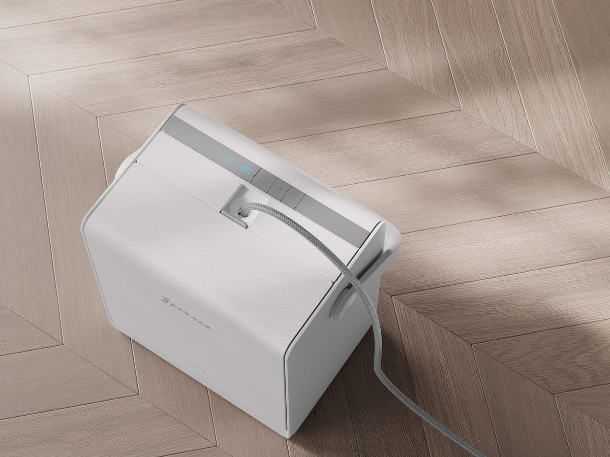 Ecovacs Winbot W2s Pro Omni Window Cleaning Robot,Auto Spray,Smart Path Planning,White+Portable Station