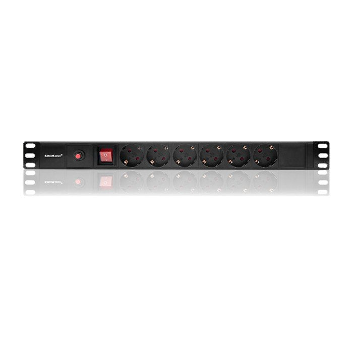 EAN 5901878539935 - Qoltec 53993 base múltiple 2 m 6 salidas AC Interior Negro imagen 3