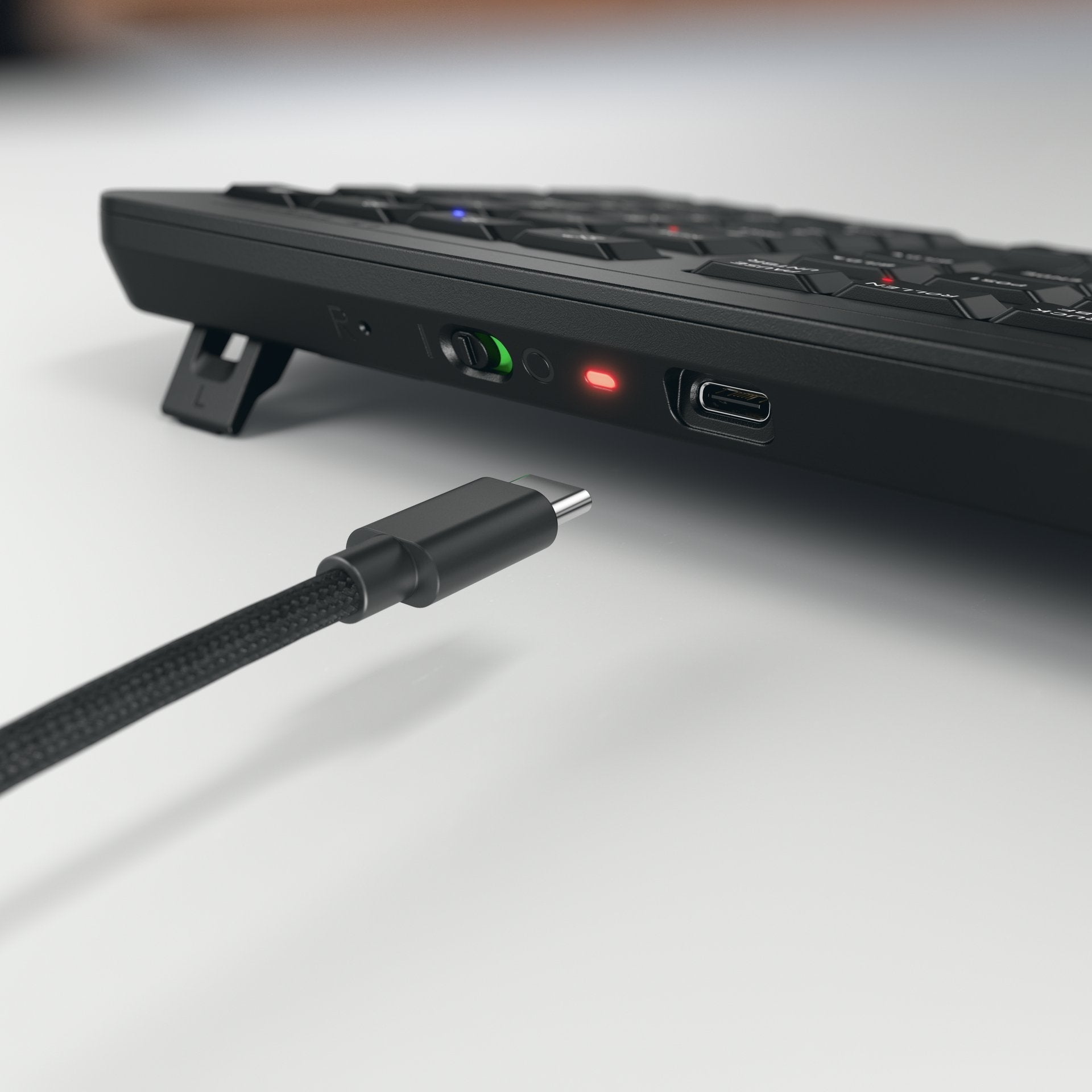 Cherry Stream Ultimate - Keyboard - Corded - Azerty - Black