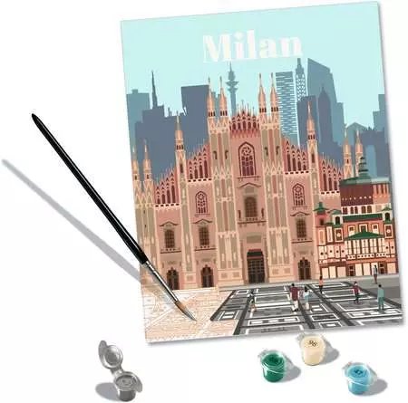 Ravensburger Creart - Colorido Milán, Pintura 23688