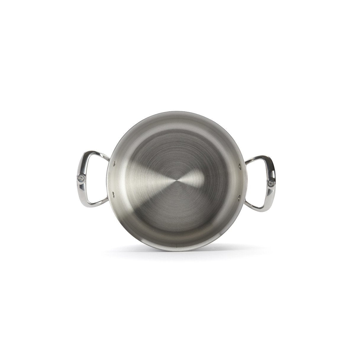 De Buyer Affinity Saucepot Stainless Steel With Lid 24 Cm