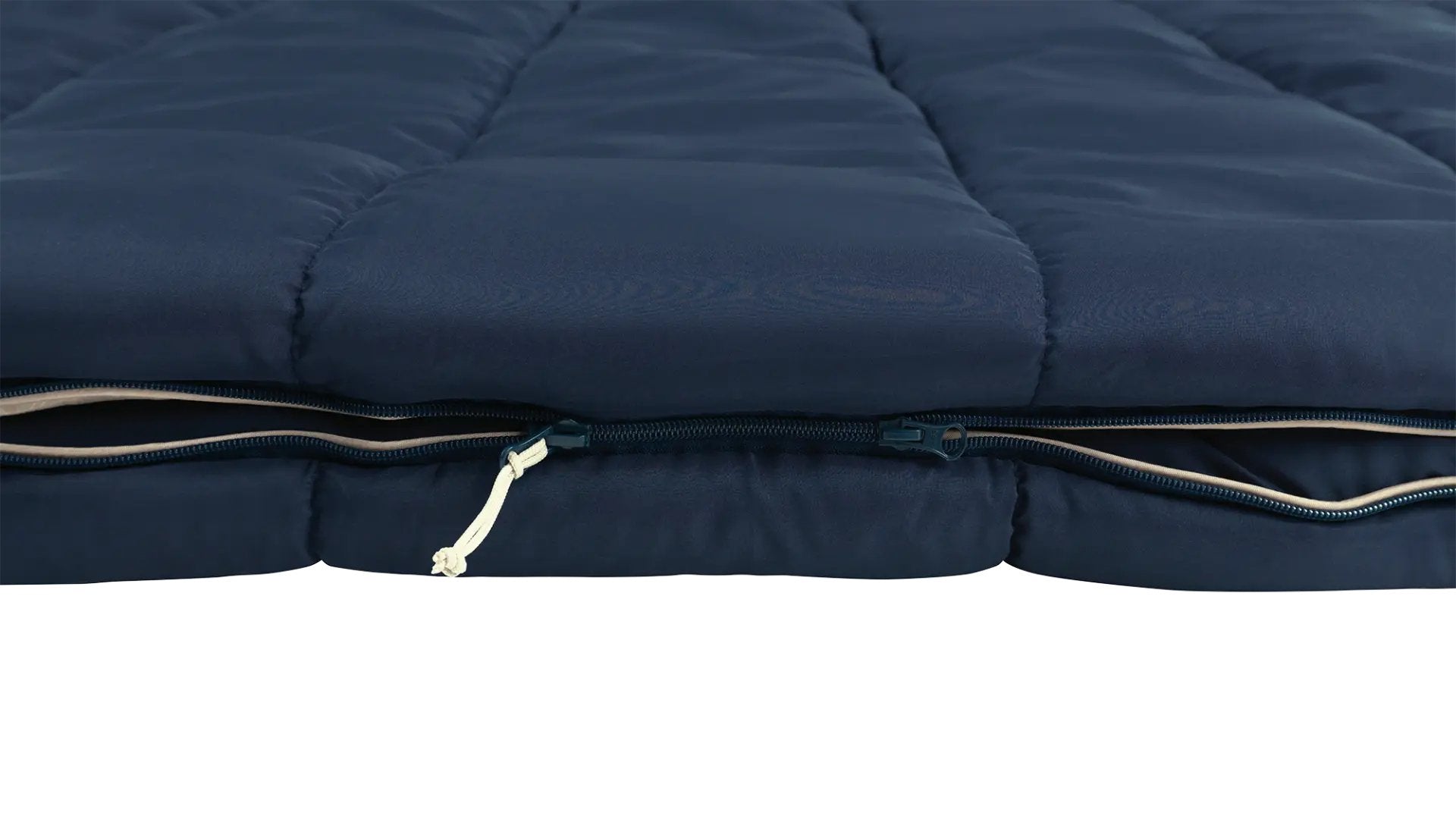 Outwell Contour Lux Double Sleeping Bag, Deep Blue