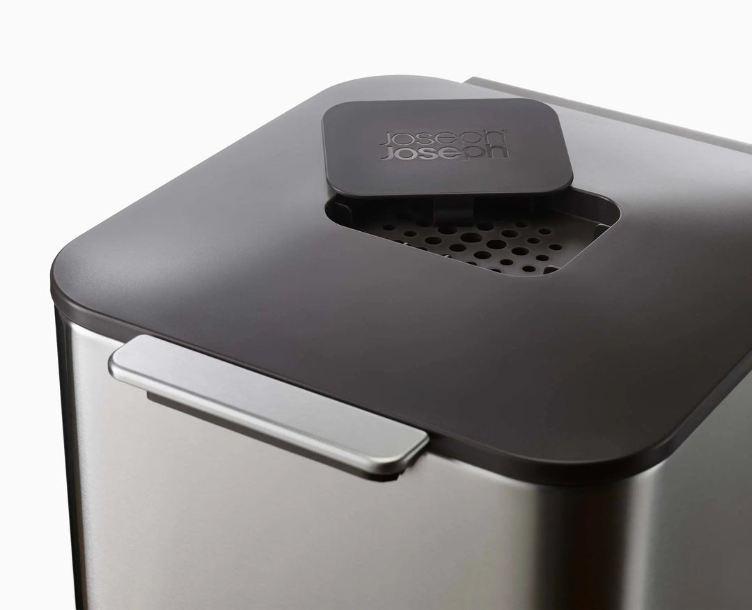 Joseph Joseph Waste Bin Totem 40 L Stainless Steel
