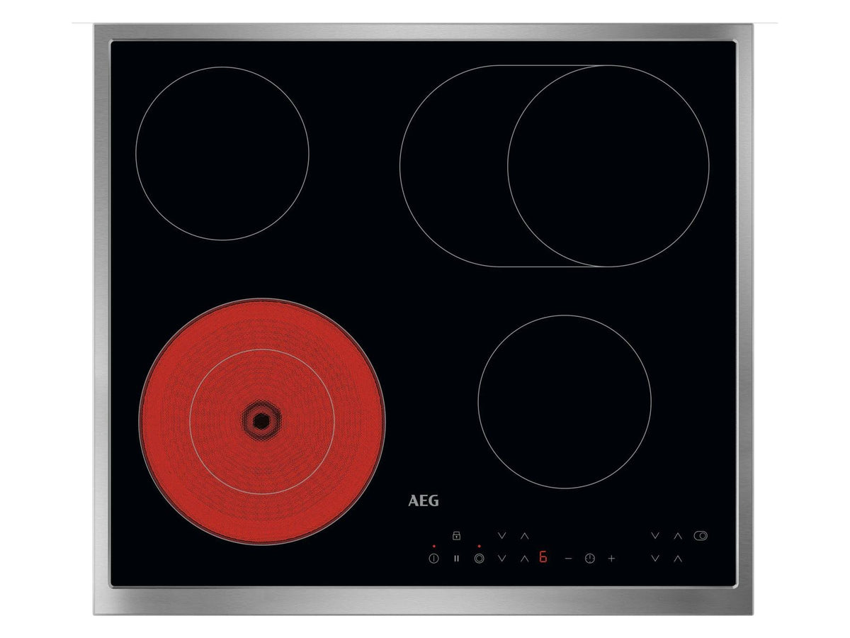EAN 7333394136837 - AEG TN64RA06XB Negro Integrado 60 cm Cerámico 4 zona(s) imagen 1