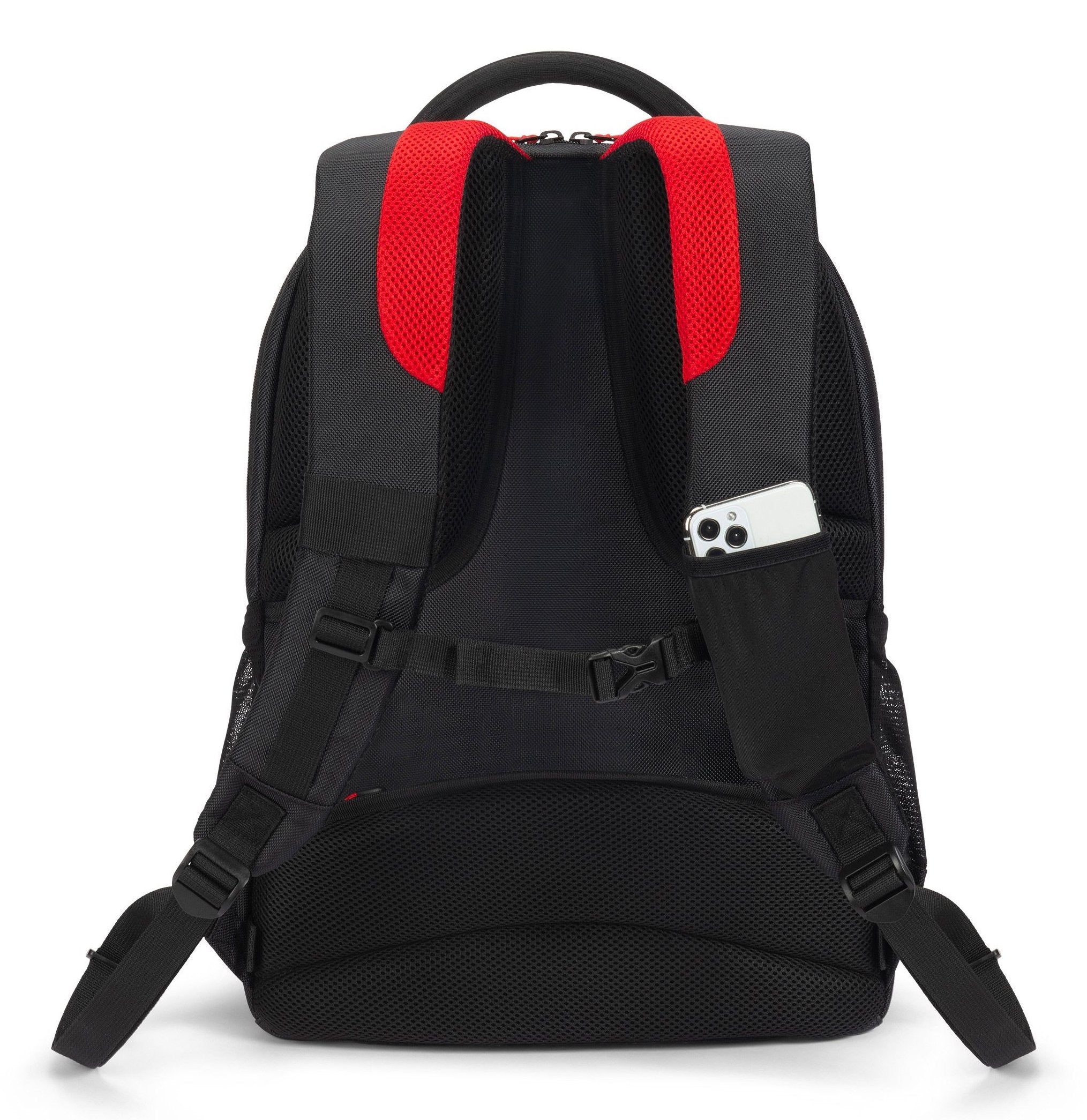 EAN 7640239422179 - DICOTA D32119-RPET mochila Mochila informal Negro, Rojo Poliéster, Tereftalato de polietileno reciclado ( imagen 4