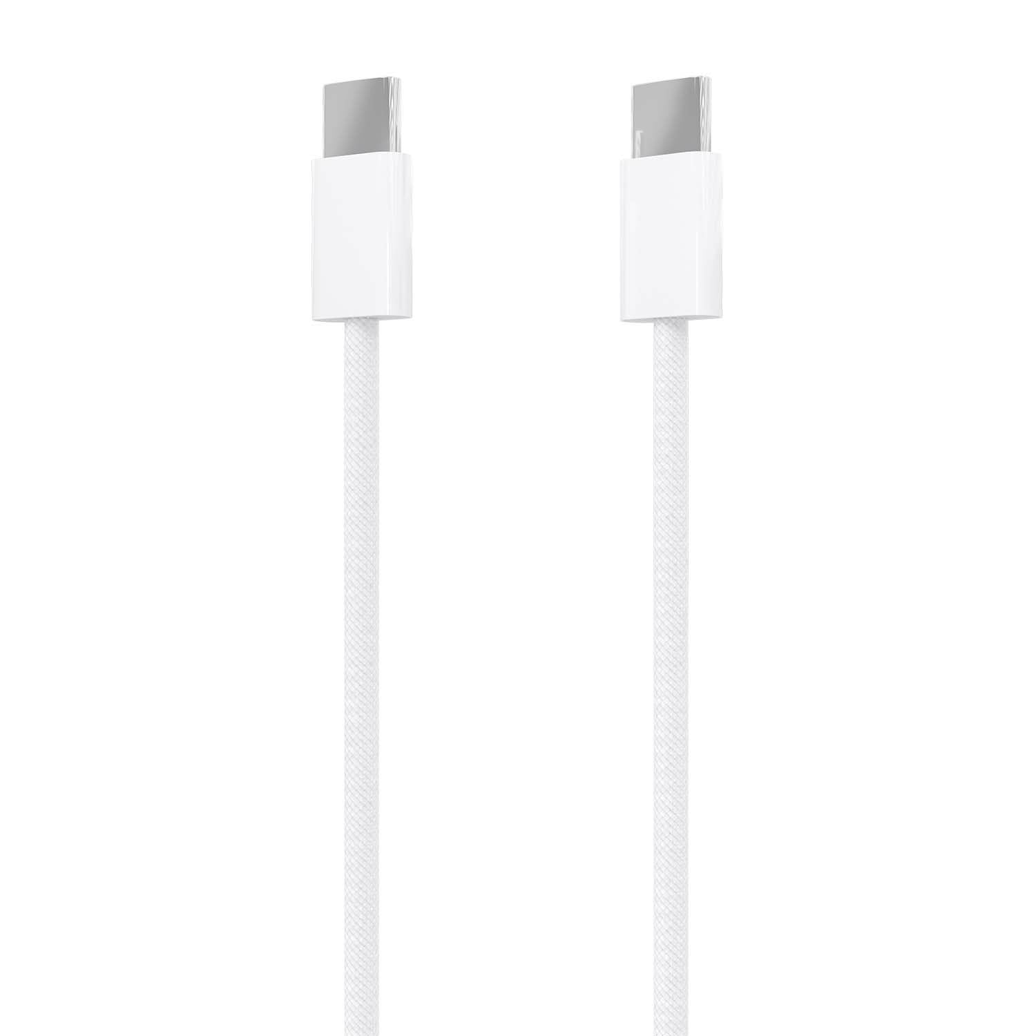 Aisens Cable Usb 2.0 3a 60w Apple - Tipo Usb-C/M-Usb-C/M - 2m - Blanco