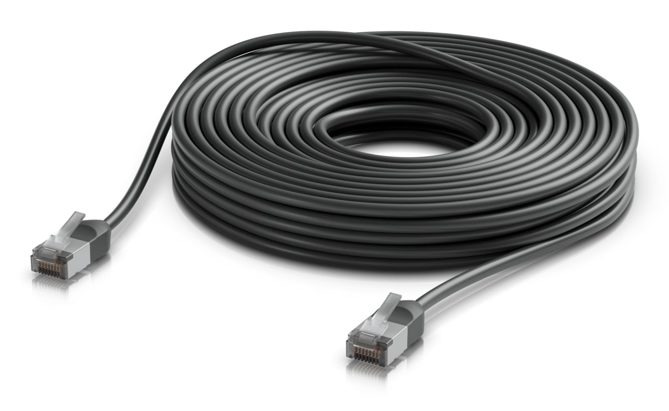 Ultra-Thin, Rugged, Shielded  Outdoor Patch Cable For 10